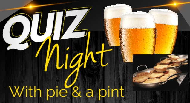Pie and a Pint Pub Quiz